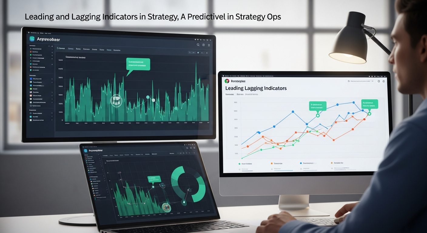 راهنمای تدوین شاخص‌های پیشرو و پسرو در استراتژی؛ ابزار پیش‌بینی در نظام Strategy Ops